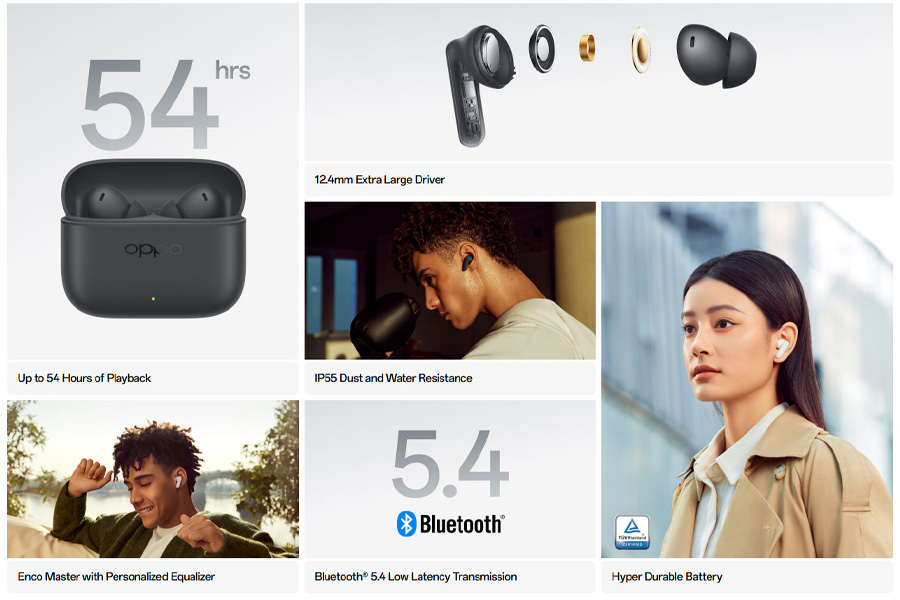 Oppo Enco Buds 3 pro design and features