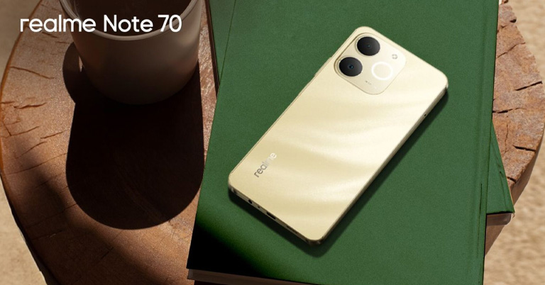 Realme Note 70 launched in Nepal with "military-grade" durability and a "Pulse Light"