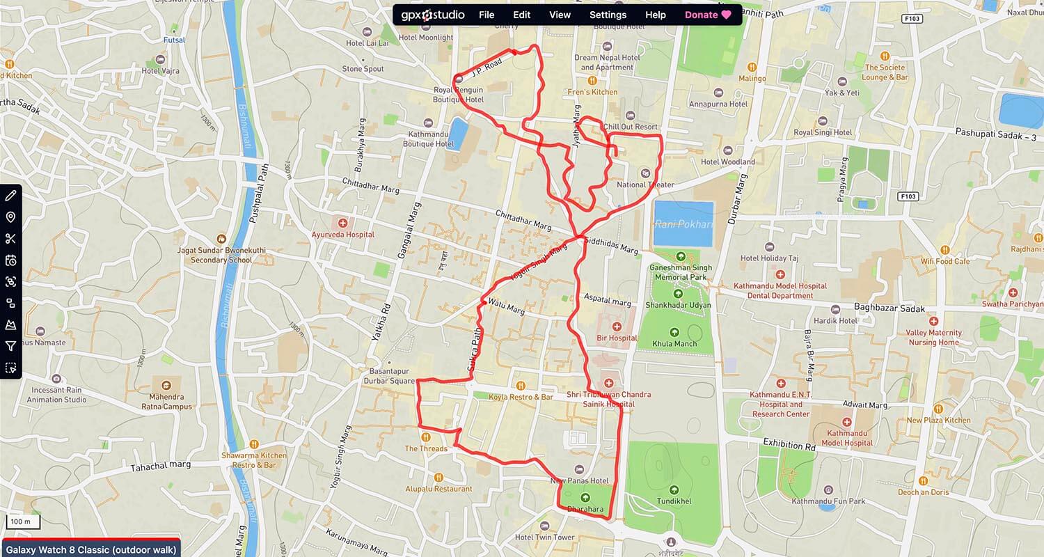 Samsung Galaxy Watch 8 Classic - Outdoor walk