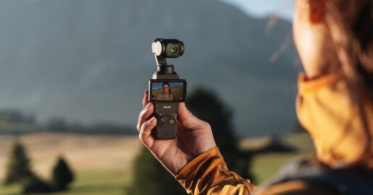 DJI Osmo Pocket 4's leaked image hints at revamped scales and dual-camera setup