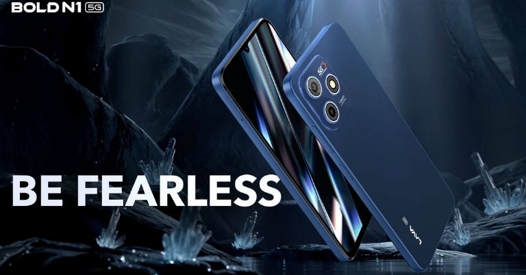 Lava Bold N1 launched in India as the cheapest 5G smartphone