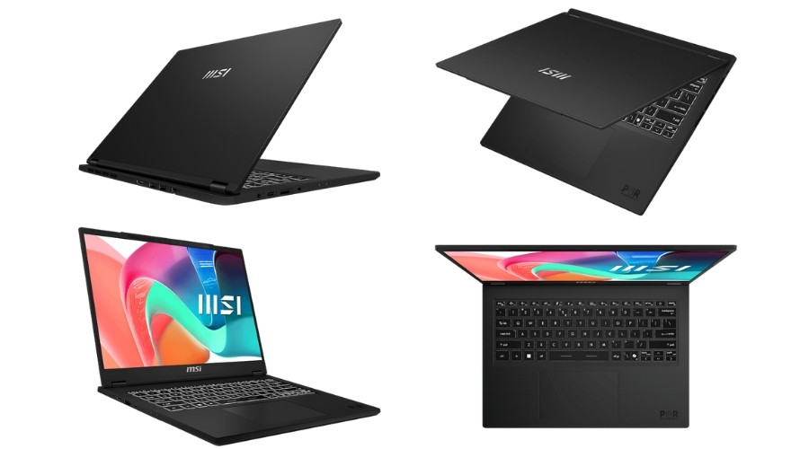 MSI Modern 14 H 2025 sleek black design