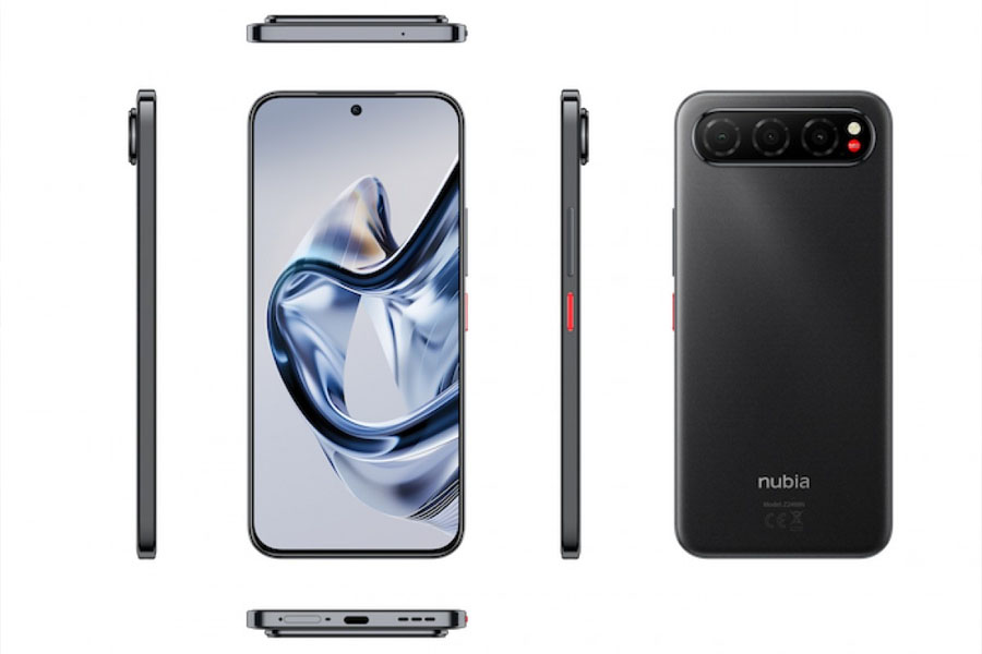 Nubia air price design adn display