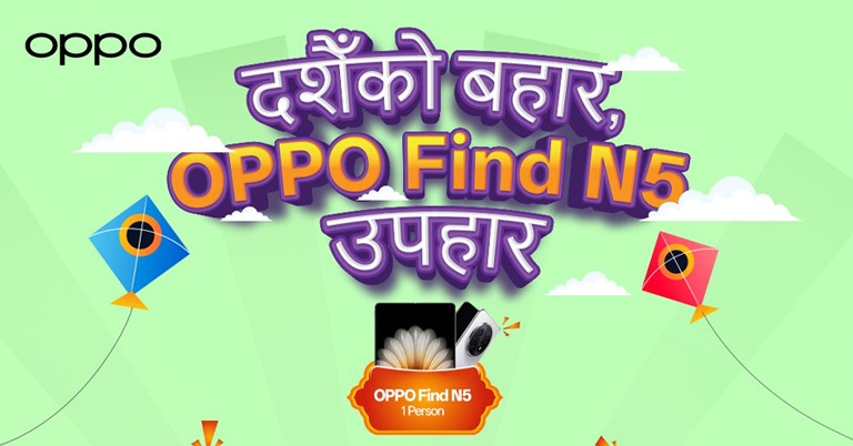 Oppo joins Dashain festivities with lucky draw and exciting prizes