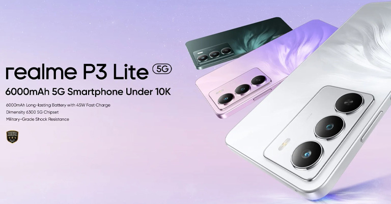 Realme P3 Lite 5G launched with 6.67-inch 120Hz display and 6000mAh battery