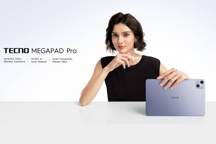 Tecno megapad pro design