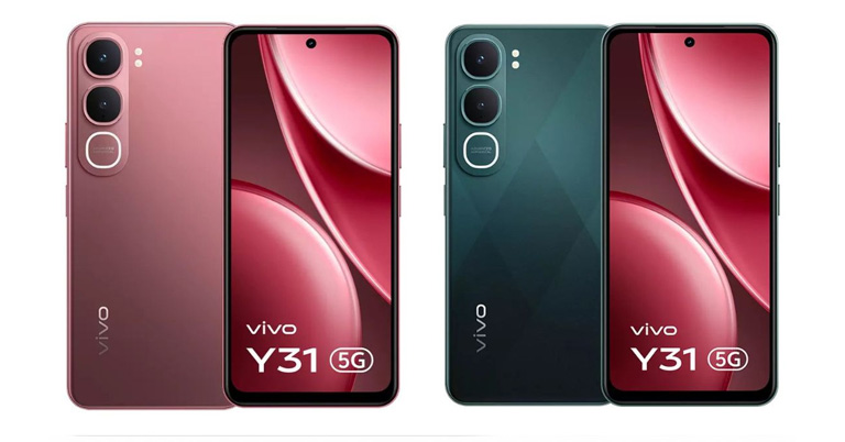 Vivo Y31 5G launched in India with 6,500mAh battery and IP68/69 rating