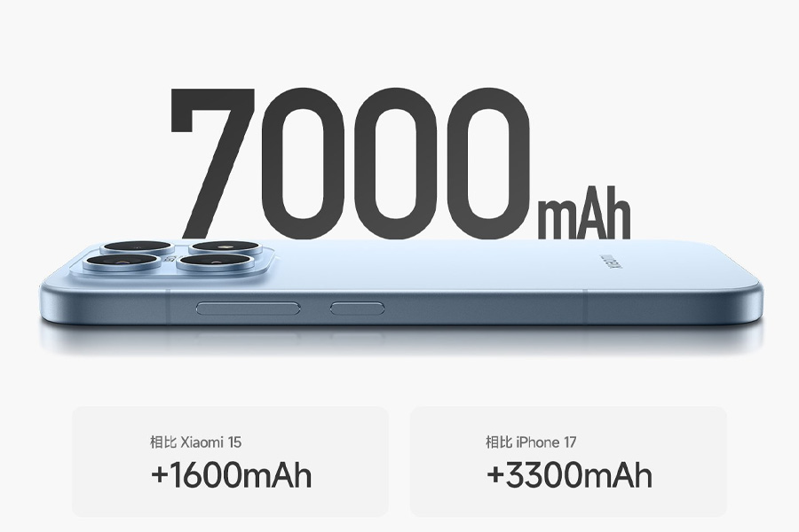 Xiaomi 17 battery