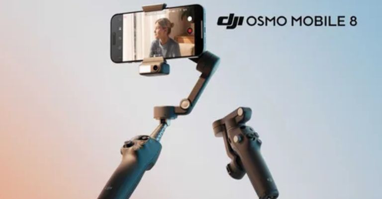 DJI Osmo Mobile 8 announced in China with 360° panning and enhanced tracking