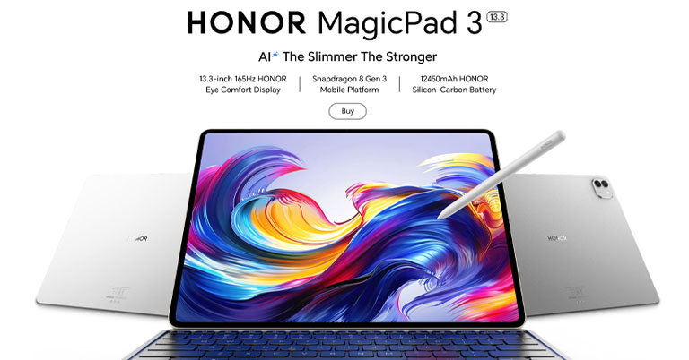 Honor MagicPad 3 launching soon in Nepal to rival Xiaomi Pad 7