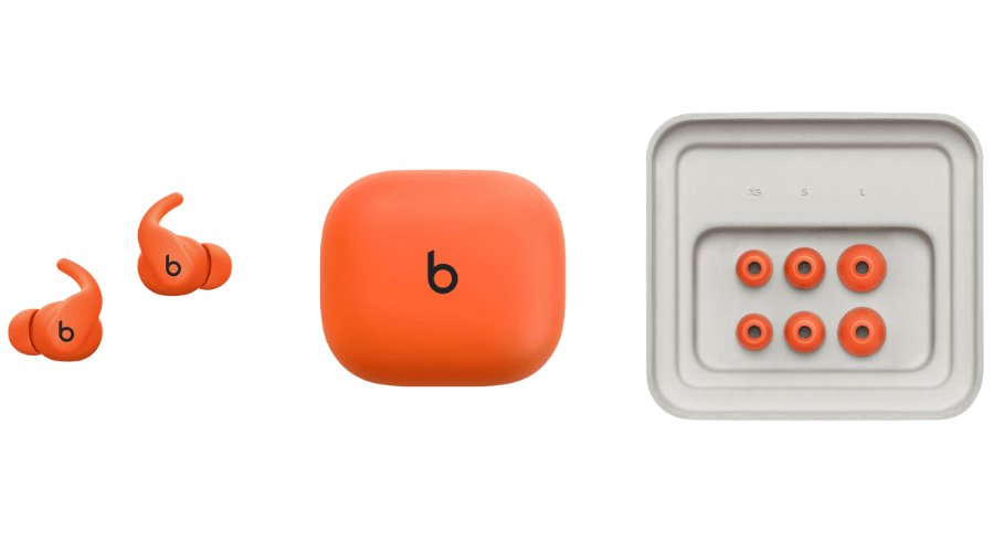 Powerbeats Fit buds, case and eartips 