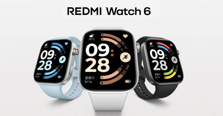 Xiaomi unveils Redmi Watch 6 featuring a 2000 nits display and dual-button design