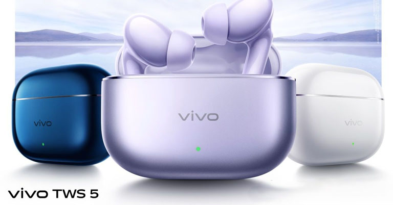 Vivo TWS 5 series goes official with up to 60dB ANC!