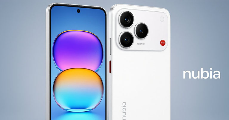 Nubia V80 Pro launched with 108MP Camera and comes in an iPhone like design