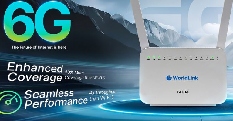 WorldLink launches WiFi 6 internet in Nepal