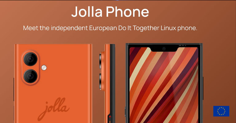 Jolla Phone is back with Sailfish OS 5 and a user-replaceable battery
