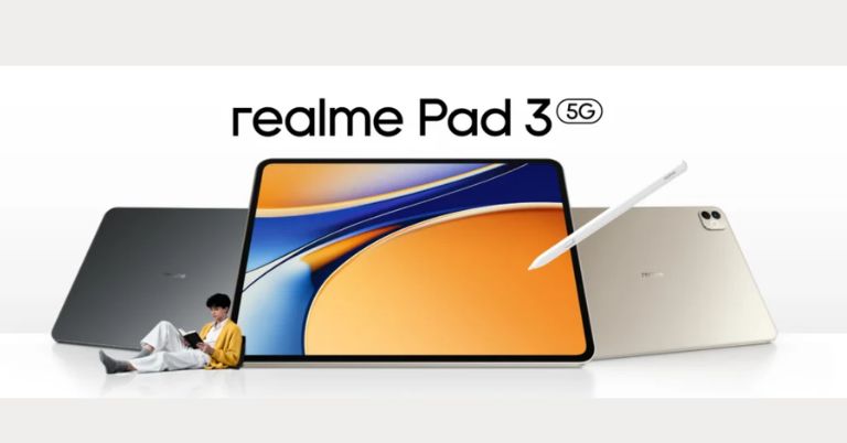 Realme Pad 3 5G launched with 2.8K display and 12,200 battery