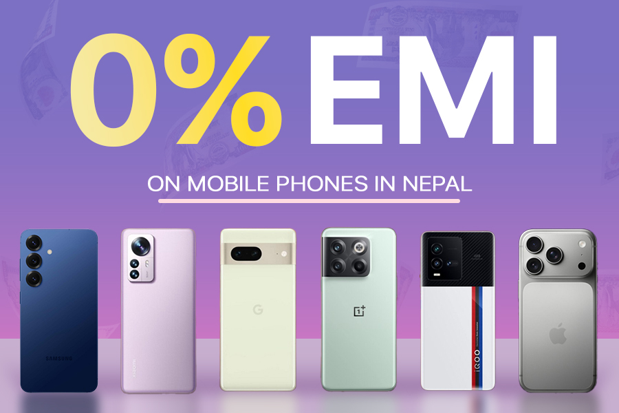 0 Percent EMI on Mobile Phones in Nepal