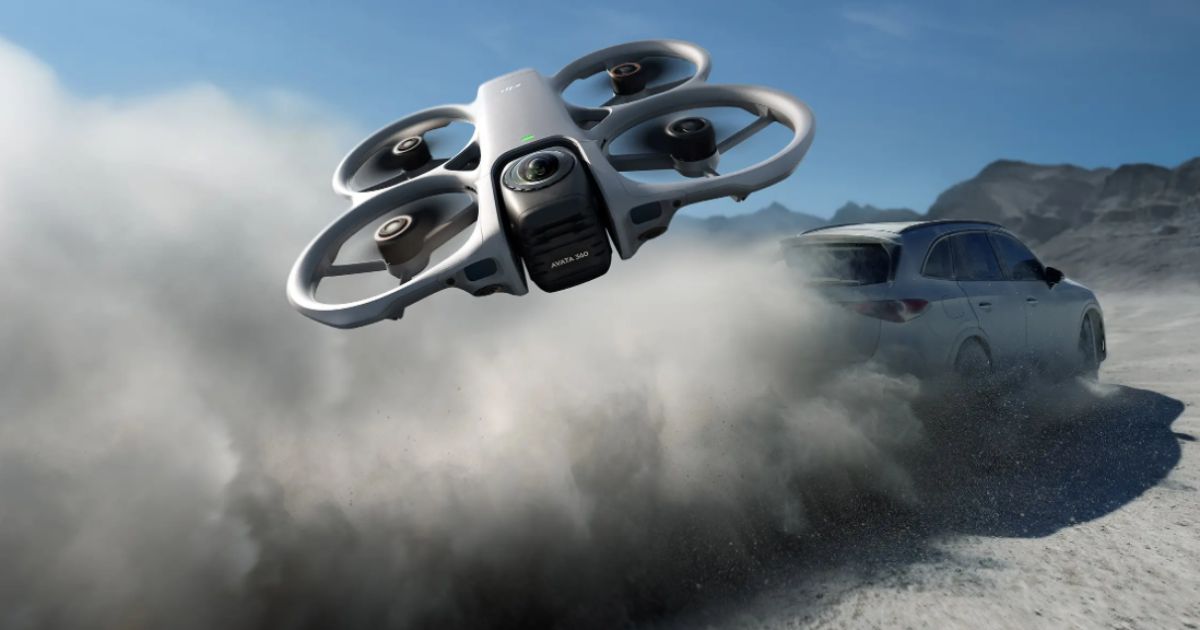 DJI Avata 360 launched as 8K flagship 360 degree drone with HDR panoramic recording mode