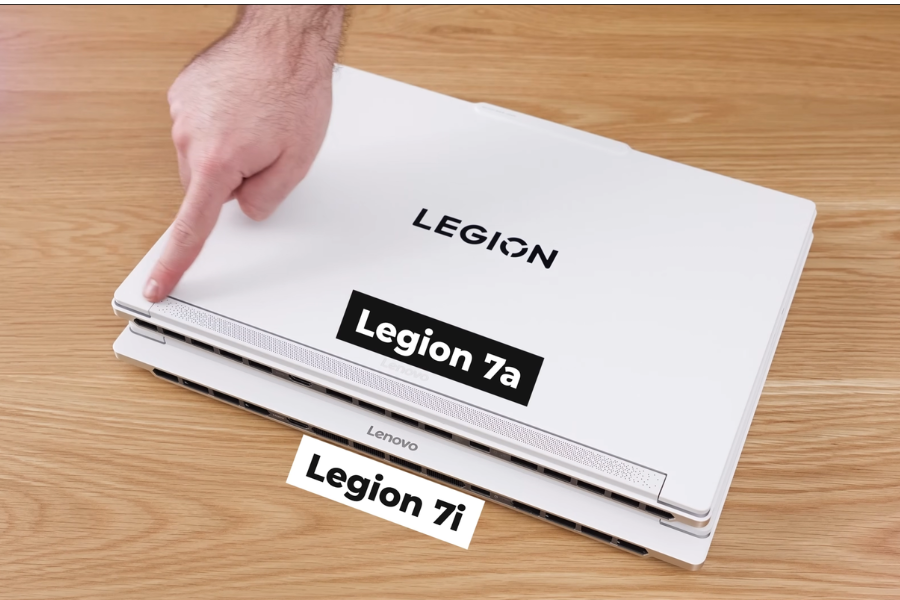 Legion 7a vs Legion 7i Extra space comparison