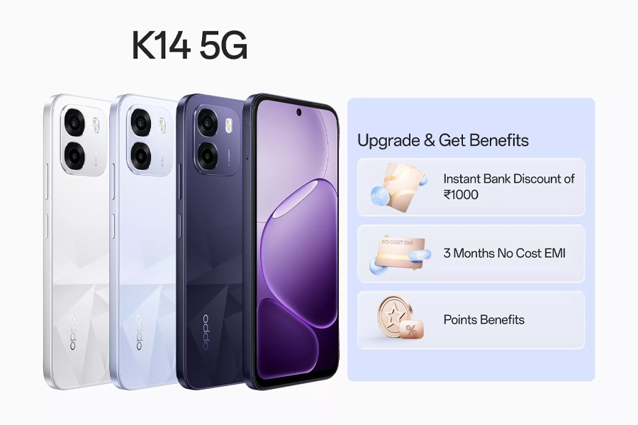 OPPO K14 5G benfits and display