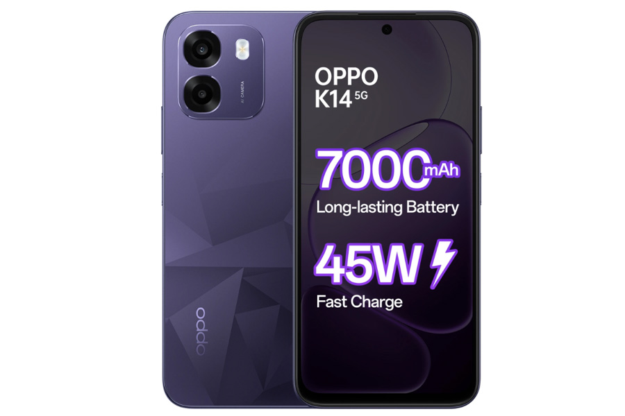OPPO K14 5G design and display