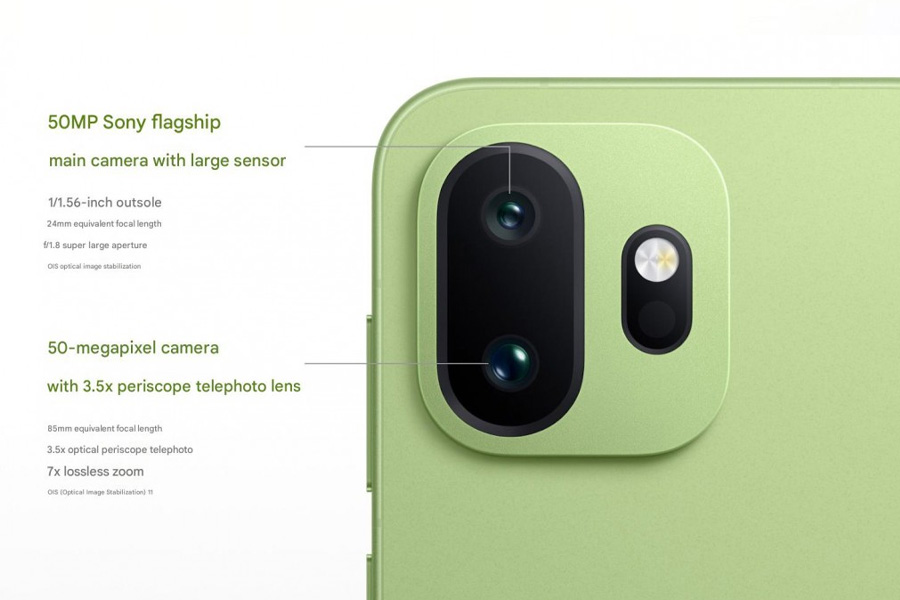 OnePlus 15T camera specs