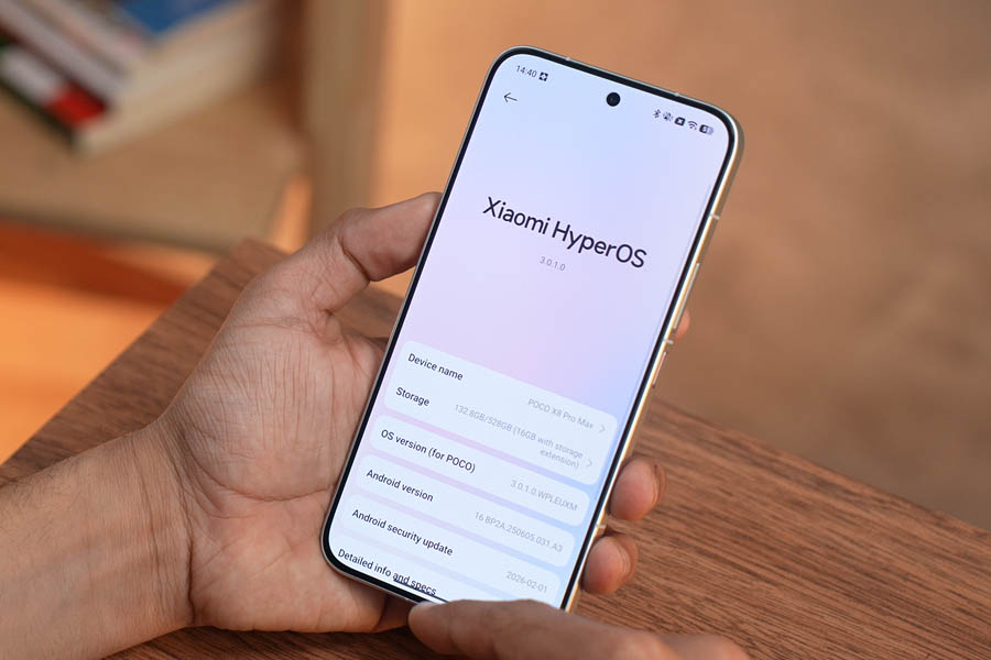 Poco X8 Pro Max Software