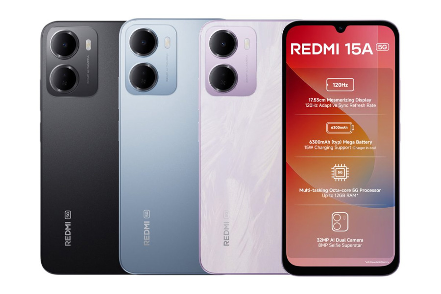 REDMI 15A 5G Design and Display