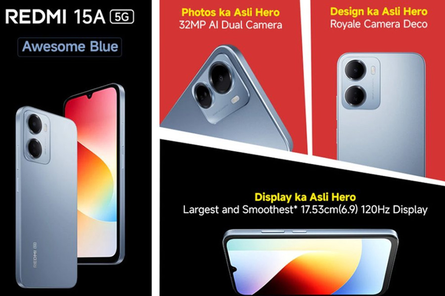 REDMI 15A 5G features