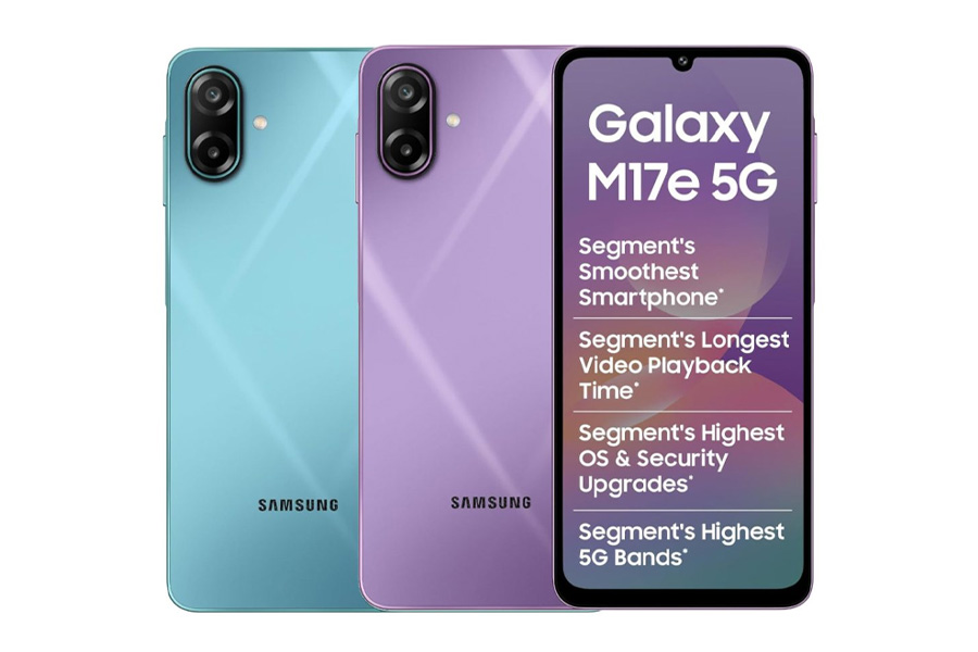 Samsung Galaxy M17e 5G design and display