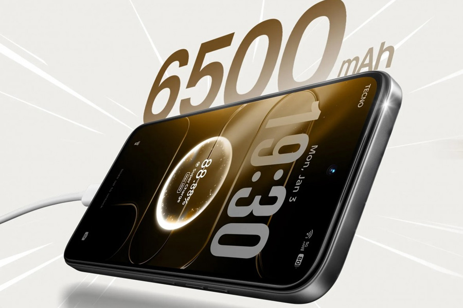 TECNO SPARK 50 5G Battery charging