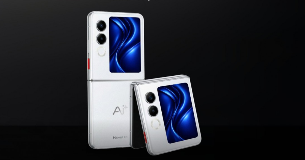 Ai+ arrives with its Nova Flip 5G with Dimensity 7300X and 4325mAh battery!