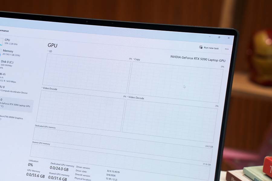 Asus ProArt P16 - GPU