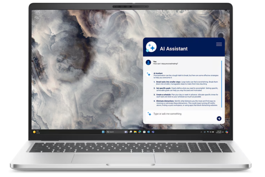 Dell Pro 16 Plus Laptop Front Design