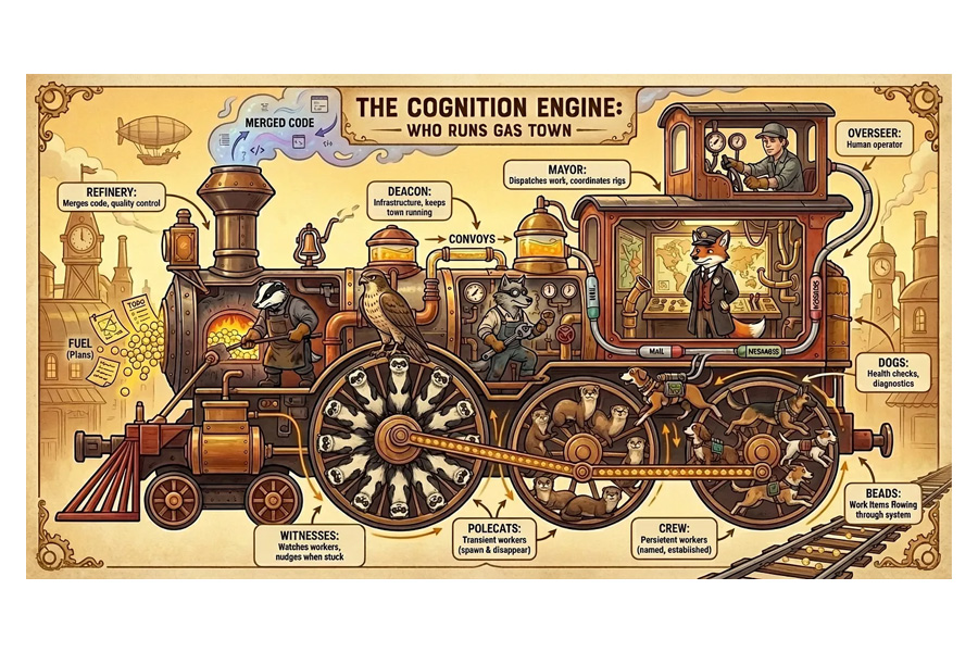 Gas town worker's role