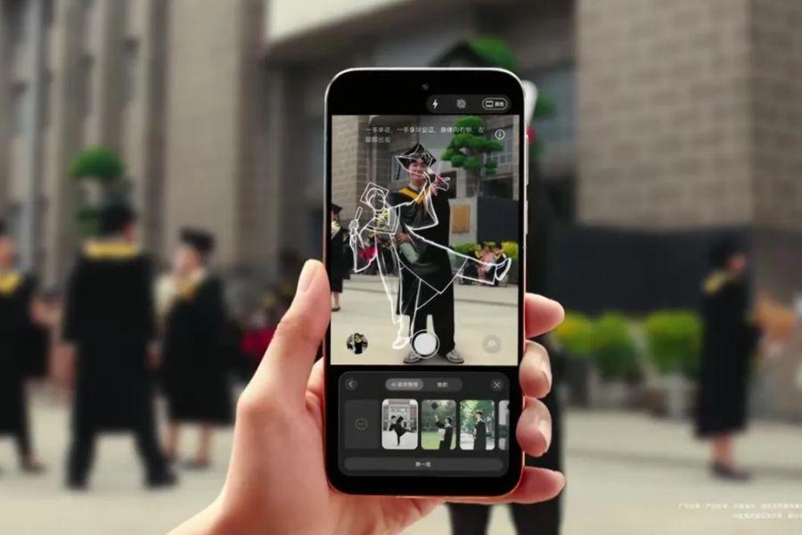 Huawei AI posture recommendation feature