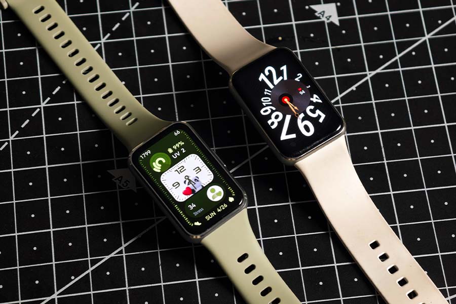 Huawei Band 11 vs Samsung Galaxy Fit 3 - Design