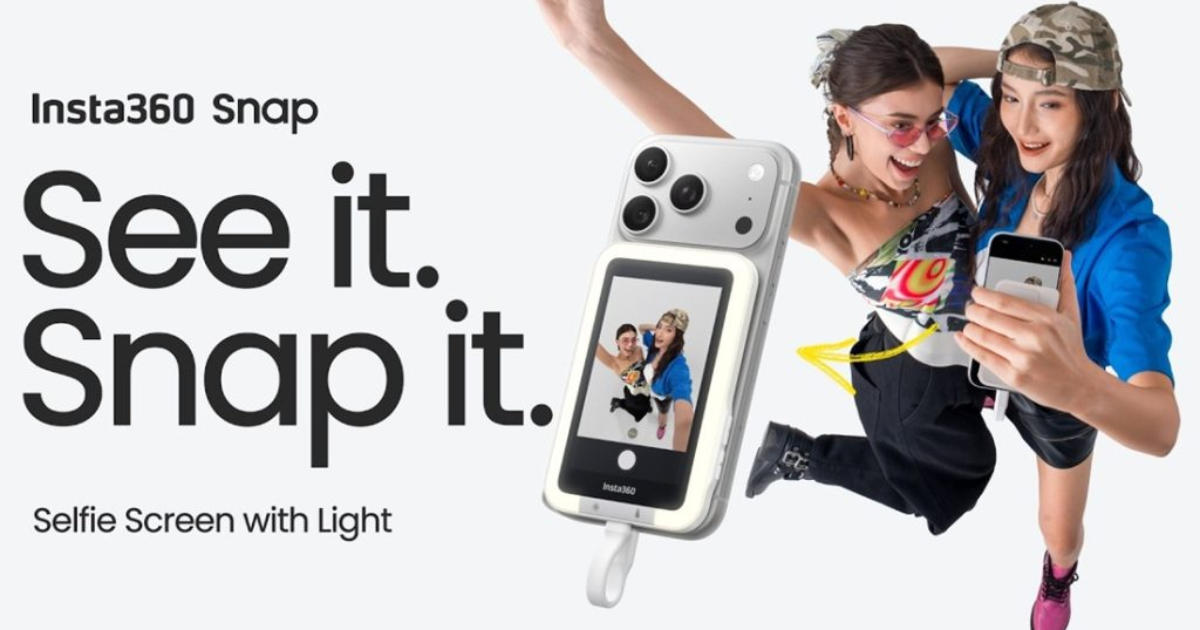 Insta360 is here to make content creation more easy with Snap Selfie Screen series