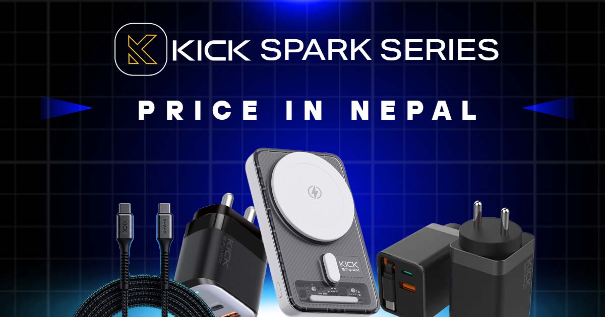Kick launches "Spark" series of charging accessories in Nepal