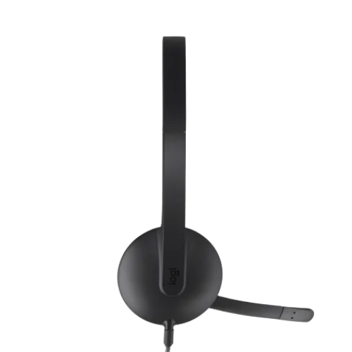 Logitech H340-Variant Black Side