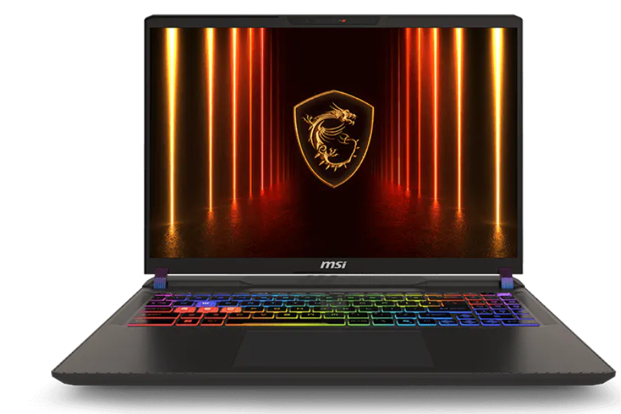 MSI Vector 16 HX AI A2XW front design