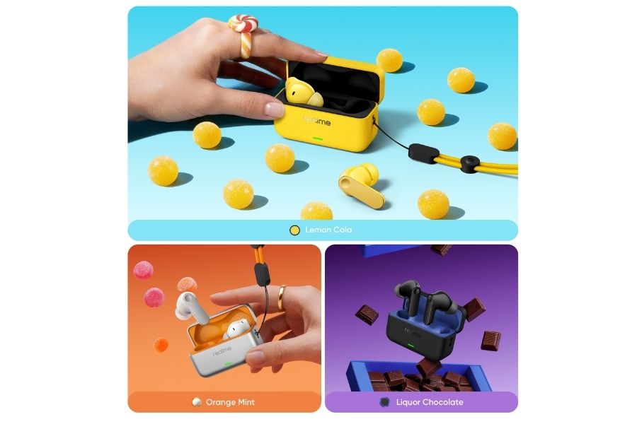 Realme Buds T500 Pro Design