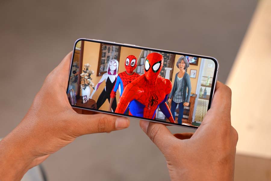 Samsung-Galaxy-A57-movie-watching