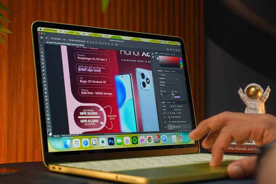 Using Photoshop on MacBook Neo