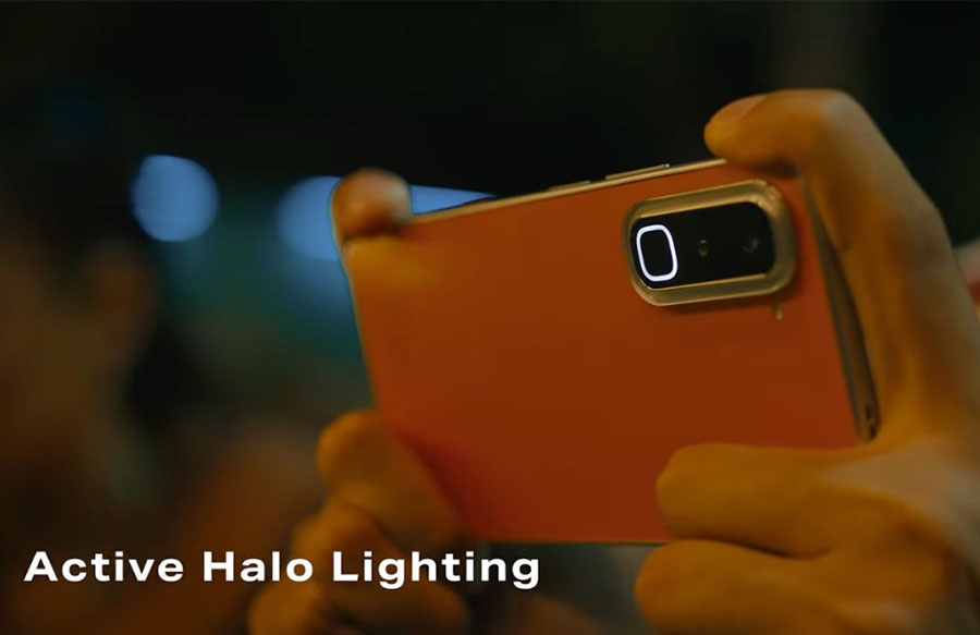 Halo Lighting on the Infinix Hot 70