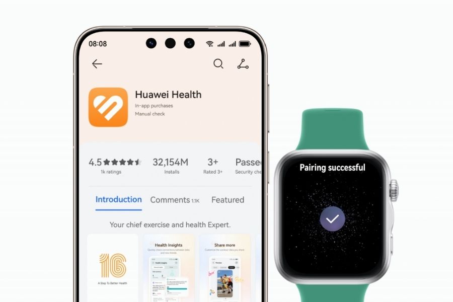 Huawei Watch Fit 5 Series Device Compatability