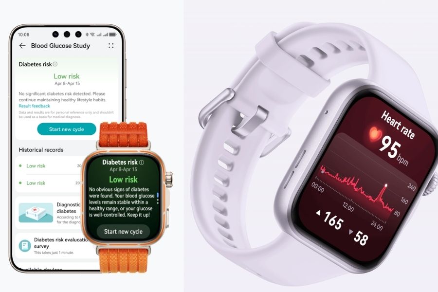 Huawei Watch Fit 5 Series Health monitoring