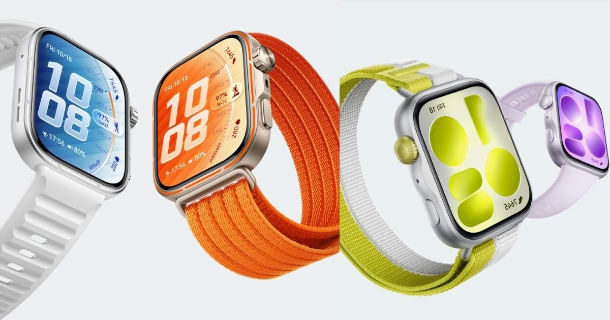 Huawei Watch Fit 5 Series Launched with a brighter display and advanced health features!