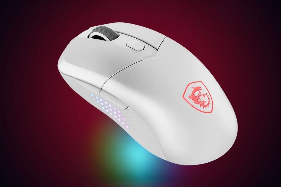 MSI VERSA 300 Elite WHITE Wireless Mouse